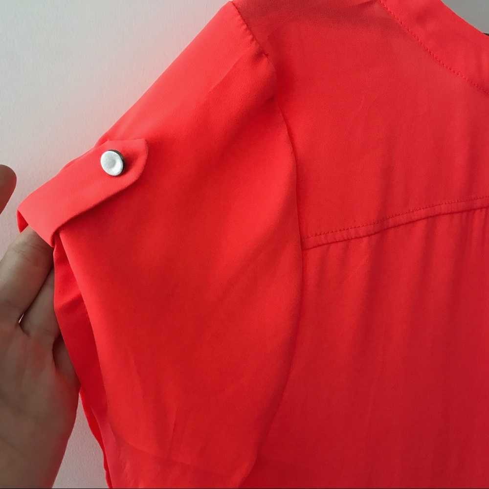 Bright Pink Dressy Top - Picture 5 of 5